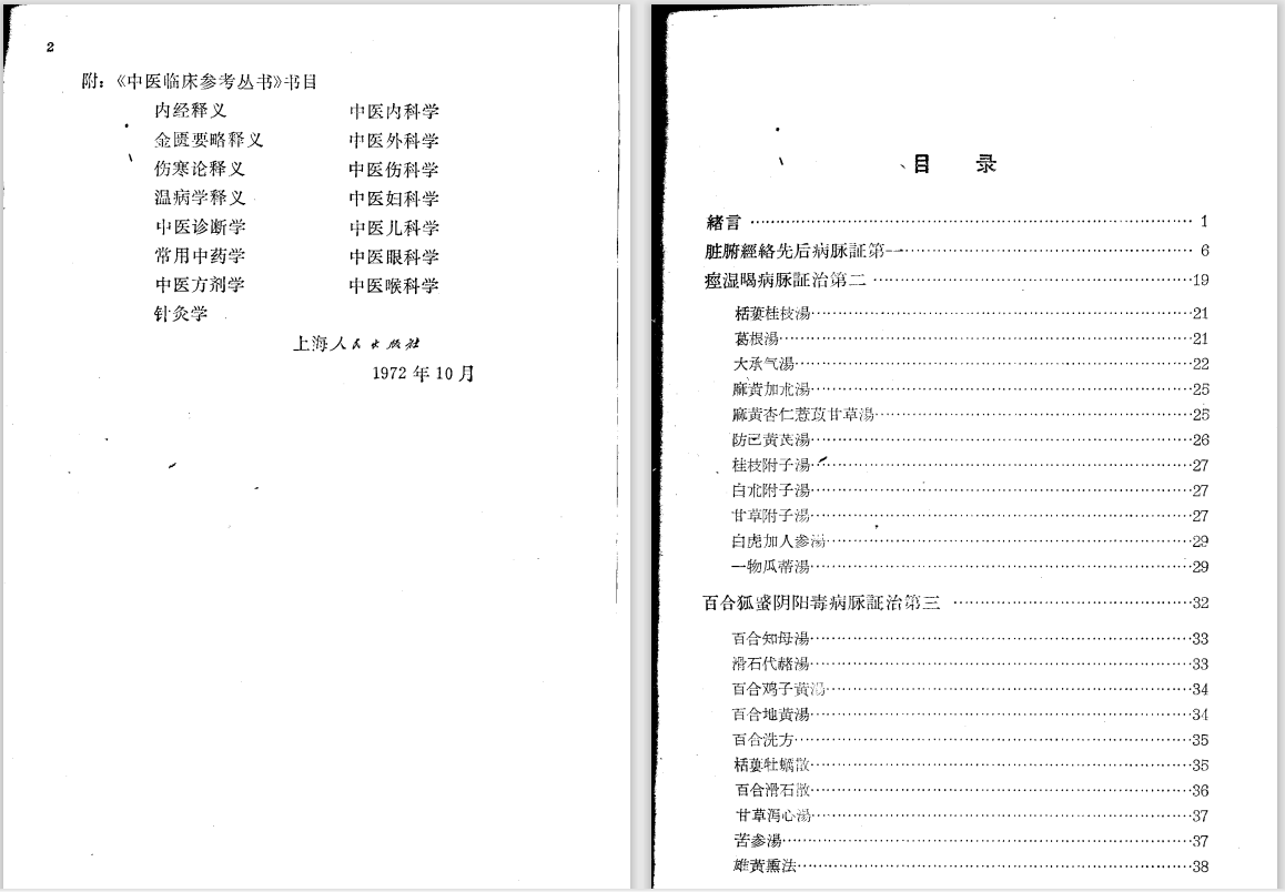 中医临床参考丛书－PDF电子书资料3册29.3M